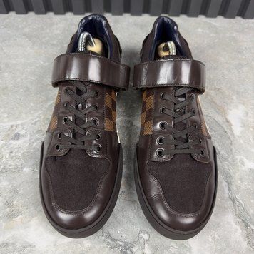Elliptic Sneakers Damier Brown Leather