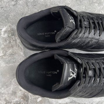 Rivoli Sneakers Embossed Monogram Black Leather