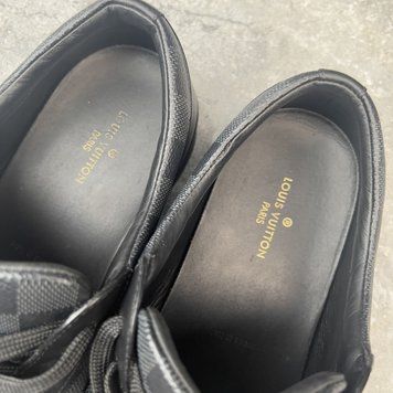 Match Up Damier Graphite Canvas Black Leather