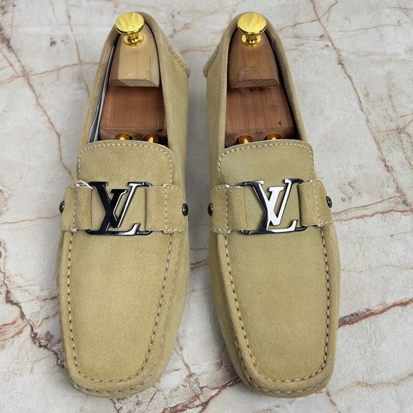 Monte Carlo Moccasin Beige Suede