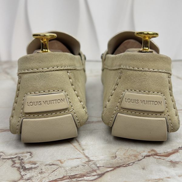 Monte Carlo Moccasin Beige Suede