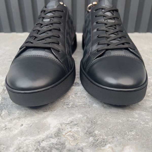 Match Up Damier Graphite Canvas Black Leather