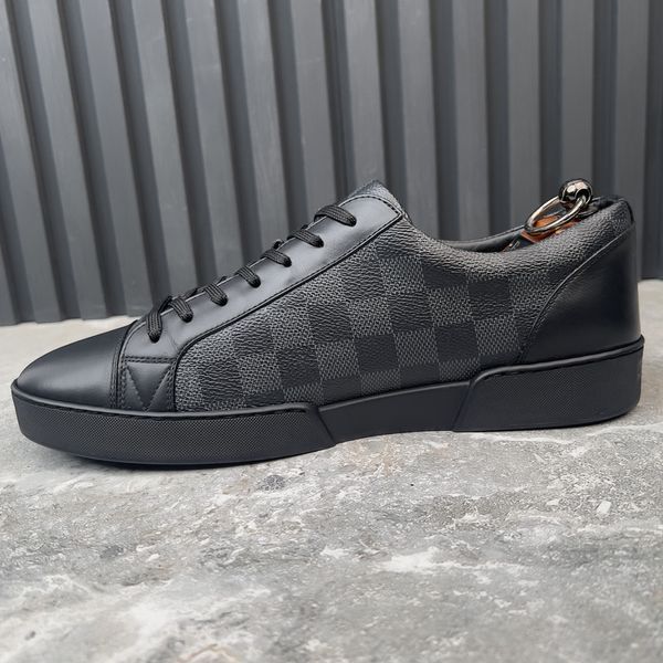 Match Up Damier Graphite Canvas Black Leather