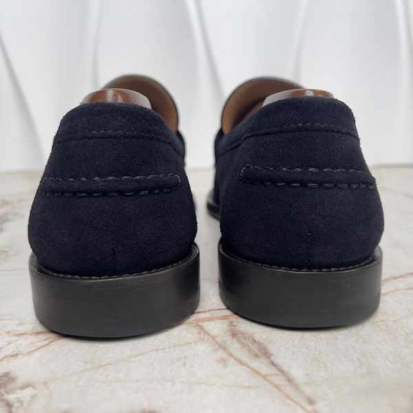 Major Loafers Blue Suede