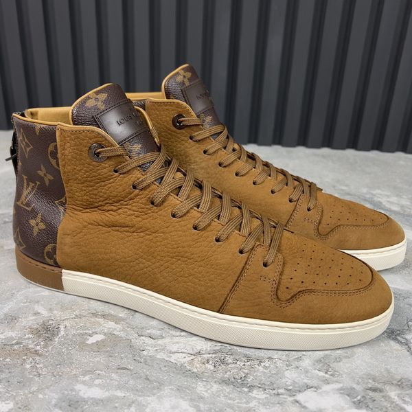 Line Up Sneakers Brown Nubuck