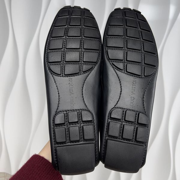 Monte Carlo Moccasins Black Leather