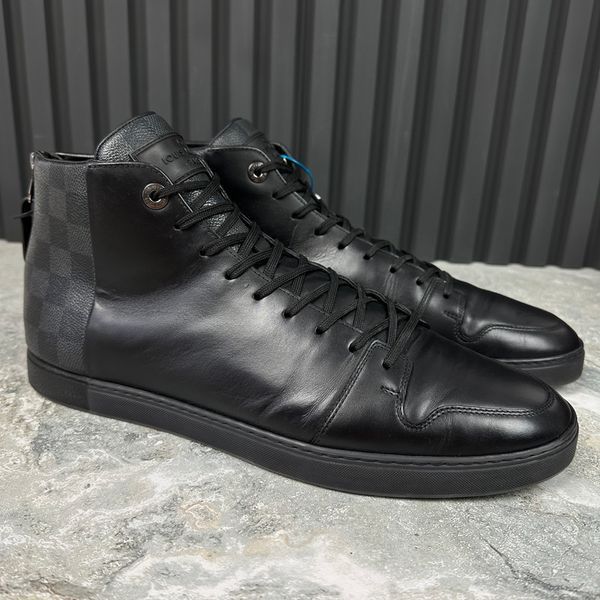 Line Up Sneakers Damier Black Leather