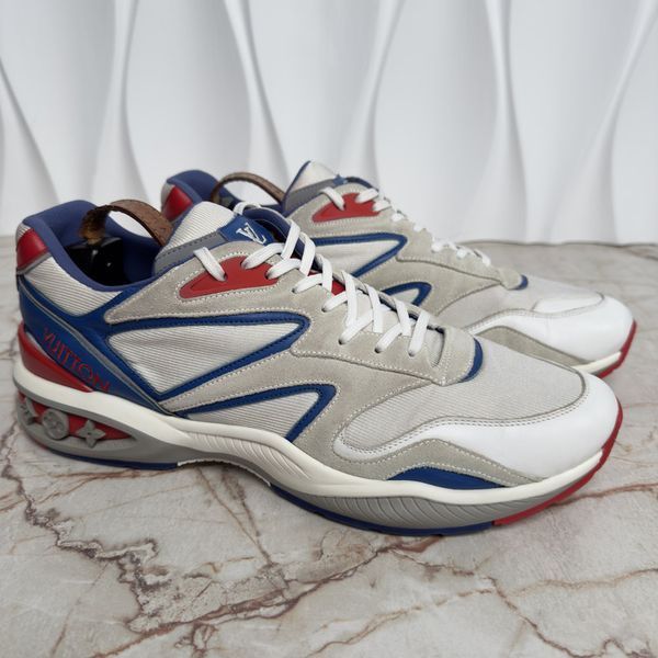LV Trail Sneakers White Mesh