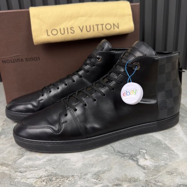 Line Up Sneakers Damier Black Leather