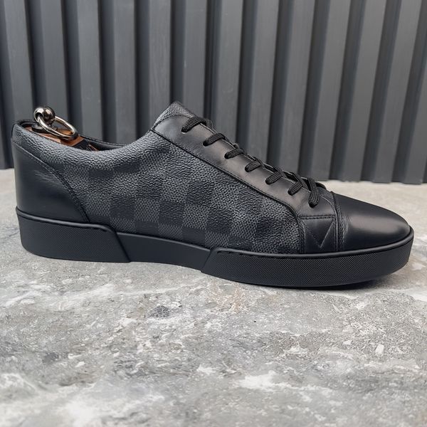 Match Up Damier Graphite Canvas Black Leather