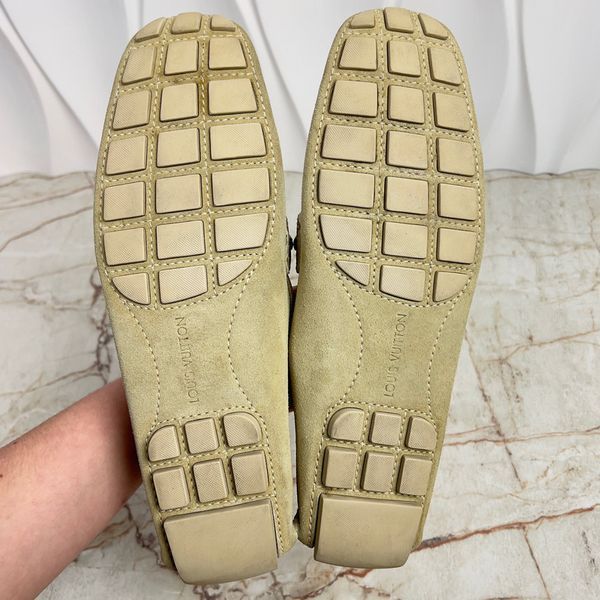 Monte Carlo Moccasin Beige Suede
