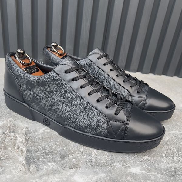 Match Up Damier Graphite Canvas Black Leather