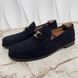 Major Loafers Blue Suede