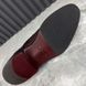 Derby Dress Shoes Burgundy Leather