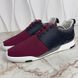Fastlane Damier Sneakers Maroon Blue Mesh