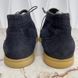 Desert Laced Boots Wing Tip Navy Suede