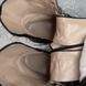 Cordovan Lux Nappa GG Matelasse Cap Toe Combat Boots Platform Black Leather