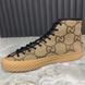 Tortuga Maxi GG High Sneakers Monogram Fabric