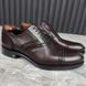 Derby Dress Shoes Burgundy Leather