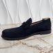 Major Loafers Blue Suede