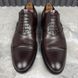 Derby Dress Shoes Burgundy Leather