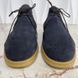 Desert Laced Boots Wing Tip Navy Suede