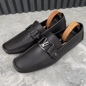 Monte Carlo Moccasins Dark Brown Leather