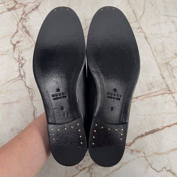 Brixton Horsebit Kingsnake Loafers Black Leather