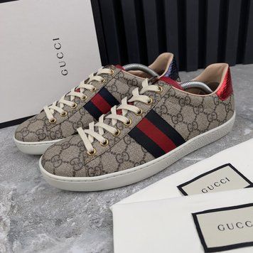 ACE Web Sneaker GG Supreme Canvas Beige