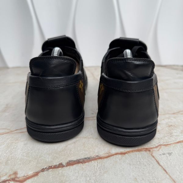 Slalom Sneaker Monogram Canvas Brown Leather