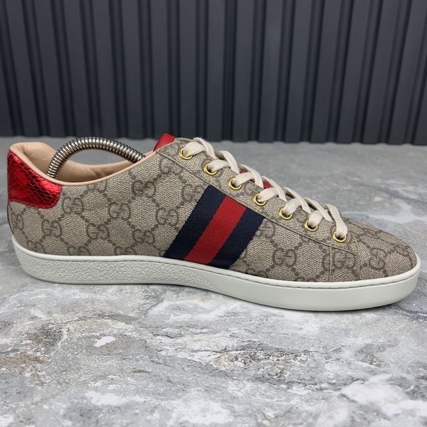Ace GG Supreme Canvas кросівки бежеві шкіряні 3164 фото