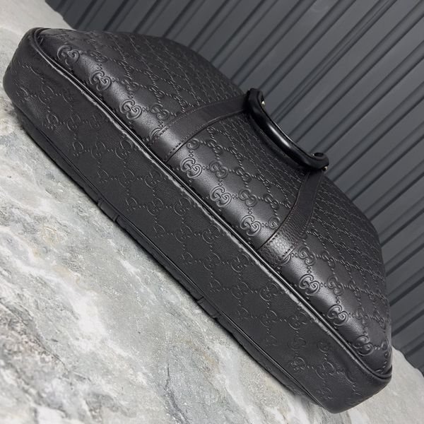 Guccissima GG Briefcase сумка коричнева шкіряна для документів 3260 фото