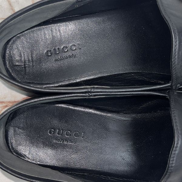 Brixton Horsebit Loafers Black Smooth Leather