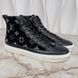 Stellar Monogram Sneakers Black Velvet