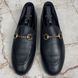 Brixton Horsebit Loafers Black Smooth Leather