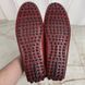 Hockenheim Moccasin Embossed Croco Red Leather