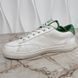 Charlie Sneaker Green White Leather