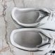 Luxembourg Sneakers Monogram Print Logo Silver Trim White Leather