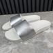 Waterfront Sandals LV Monogram Silver Rubber