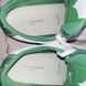 Charlie Sneaker Green White Leather