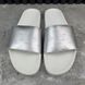 Waterfront Sandals LV Monogram Silver Rubber