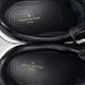 Oversized Platform Sneakers Black Leather