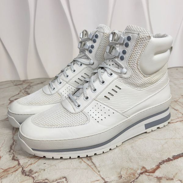 Harlem Monogram Sneaker White Epi Leather Mesh