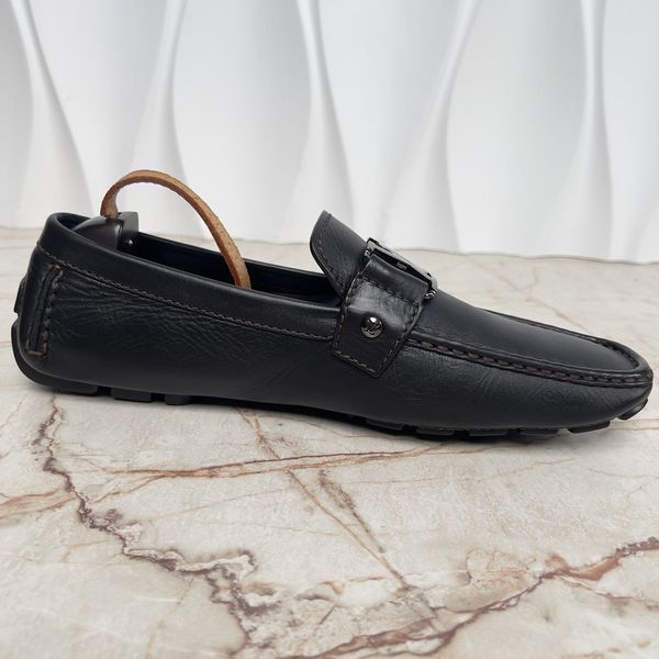 Monte Carlo Moccasin Dark Brown Leather