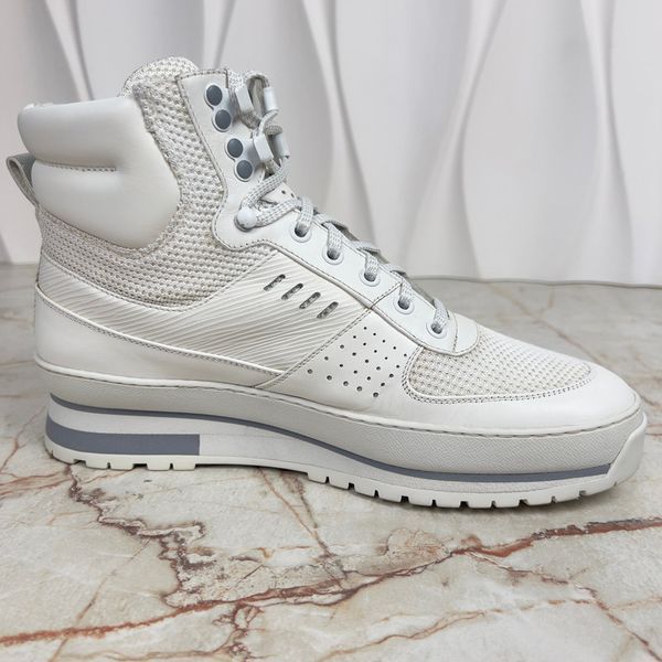 Harlem Monogram Sneaker White Epi Leather Mesh