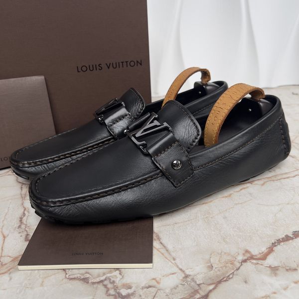 Monte Carlo Moccasin Dark Brown Leather
