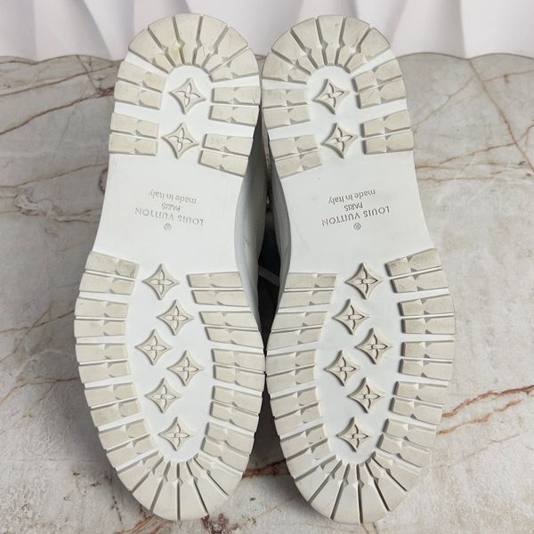 Harlem Monogram Sneaker White Epi Leather Mesh