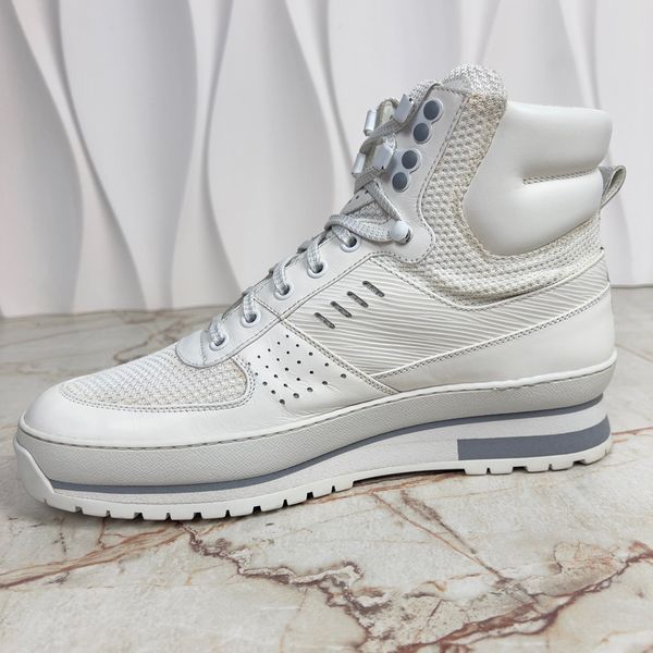 Harlem Monogram Sneaker White Epi Leather Mesh