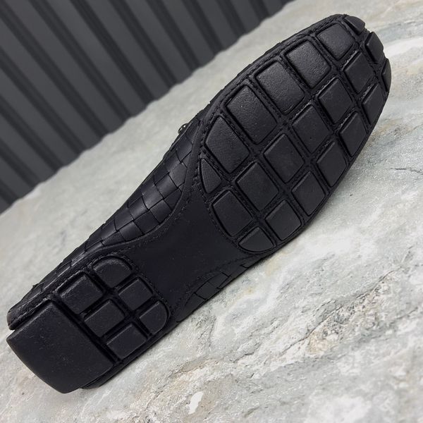 Monte Carlo Moccasins Black Leather