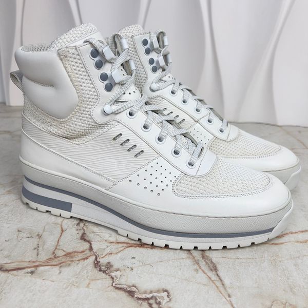 Harlem Monogram Sneaker White Epi Leather Mesh